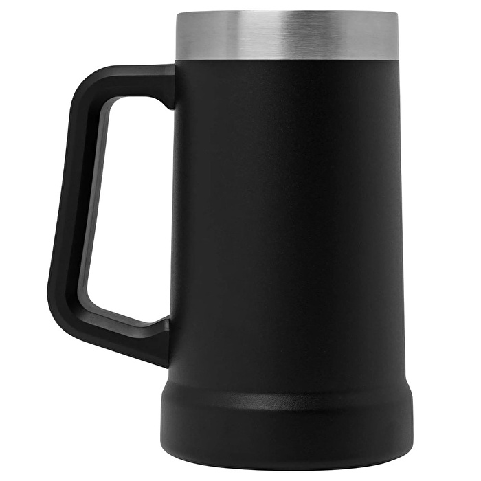 STANLEY 0.7L Adventure Big Grip Beer Stein Siyah Bira Bardağı