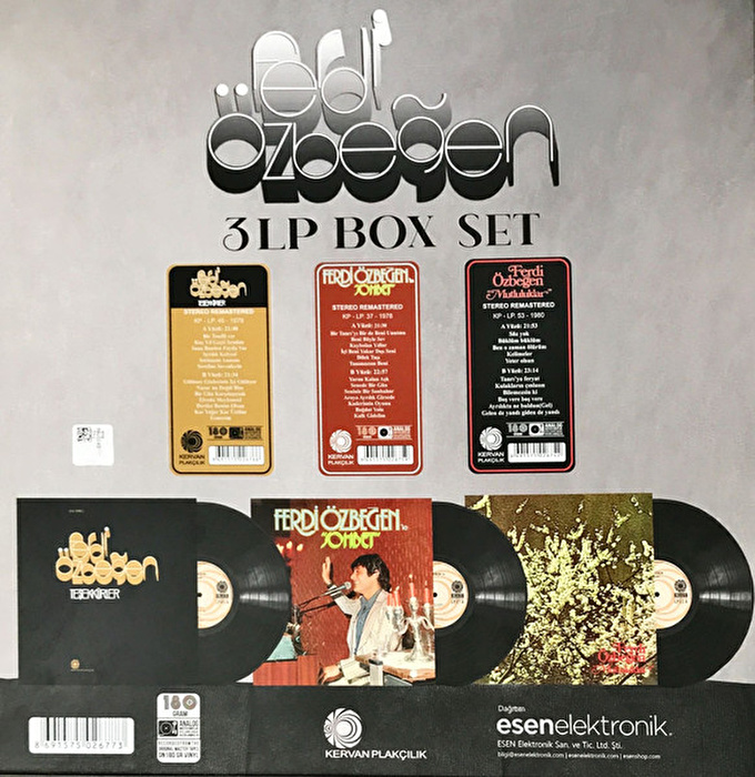 Ferdi Özbeğen – 3 LP Boxset (Remastered)