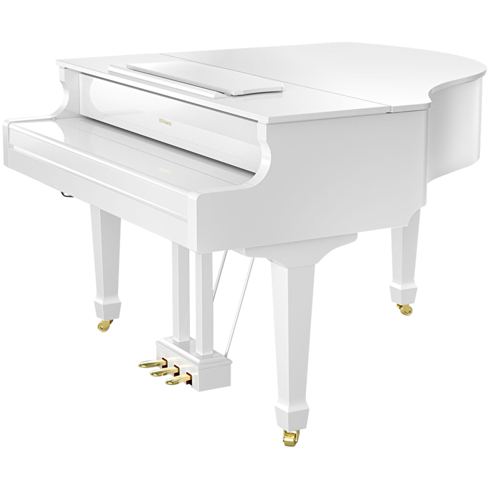 ROLAND GP609-PW Parlak Beyaz 150 CM Dijital Kuyruklu Piyano