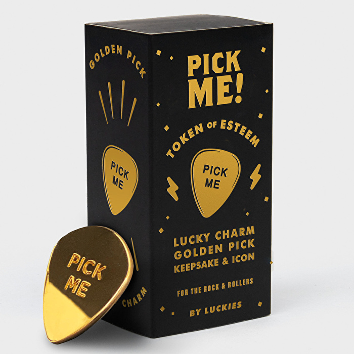 SUCK UK Pick Me Gold Charm