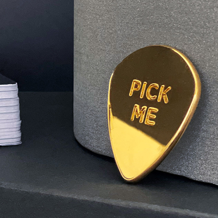SUCK UK Pick Me Gold Charm