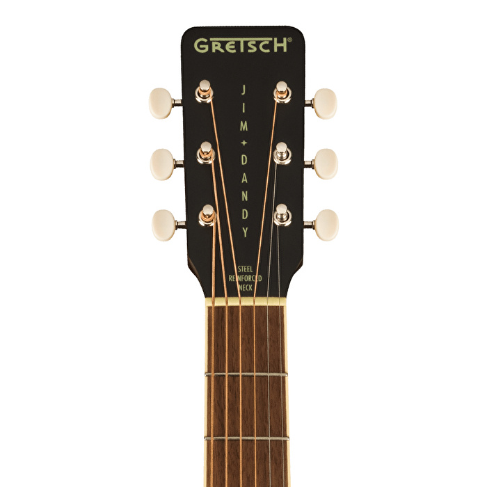 Gretsch Jim Dandy Concert Ceviz Klavye WPG Rex Burst Akustik Gitar