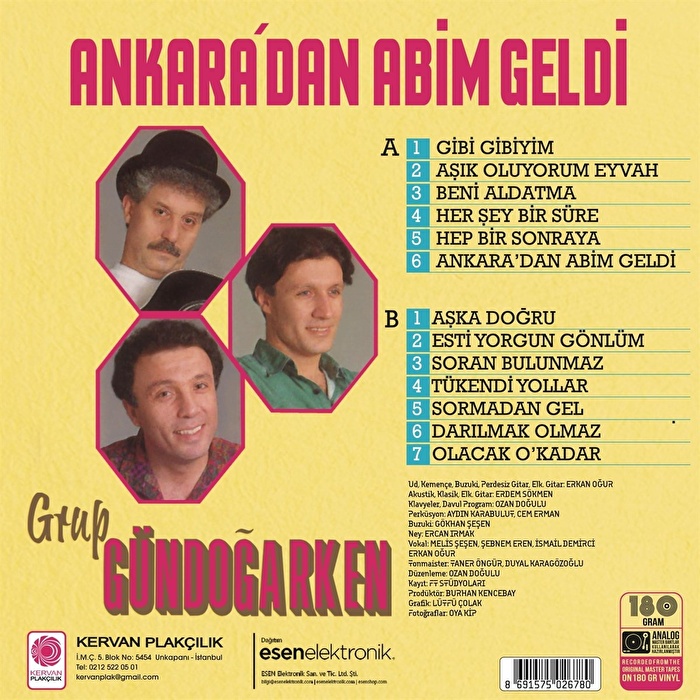 Grup Gündoğarken – Ankara'dan Abim Geldi