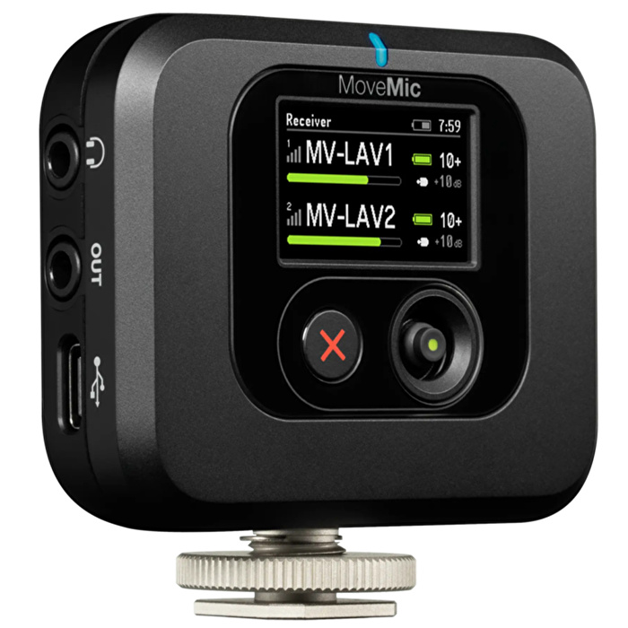 Shure MoveMic Receiver MoveMic Mikrofonlar İçin Kablosuz Alıcı