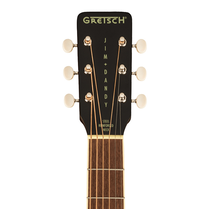 Gretsch Jim Dandy Dreadnought Ceviz Klavye WPG Rex Burst Akustik Gitar