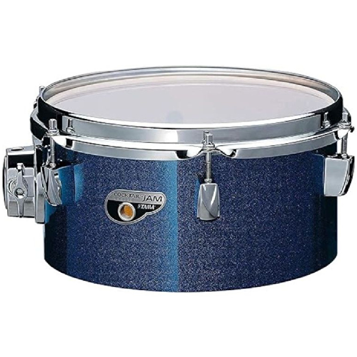 TAMA CJB46C-ISP - Cocktail-JAM Indigo Sparkle 4 Parça (16B/10T/14F/12S) Aksamlı & Çantalı Kompakt Akustik Davul Seti