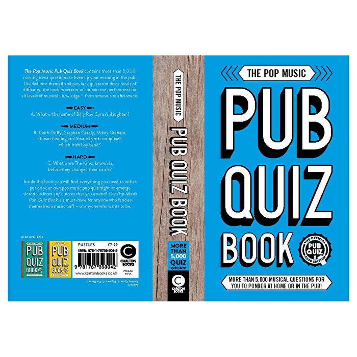 The Pop Music Pub Quiz Book
