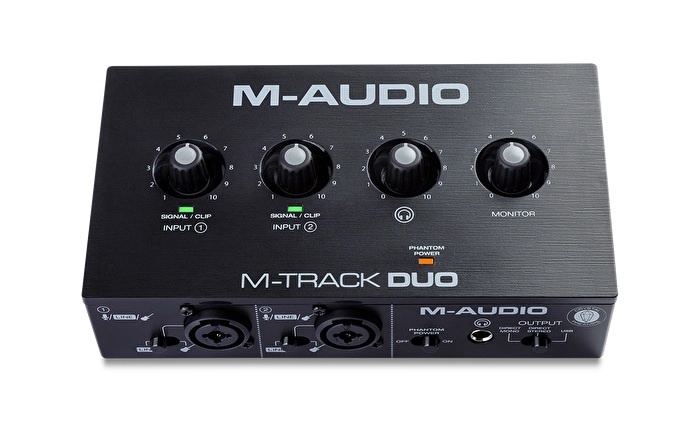 M-Audio M-Track Duo Stüdyo Kayıt Paketi 1 (MTRACKDUO, KCP-3, KHDP-S200)