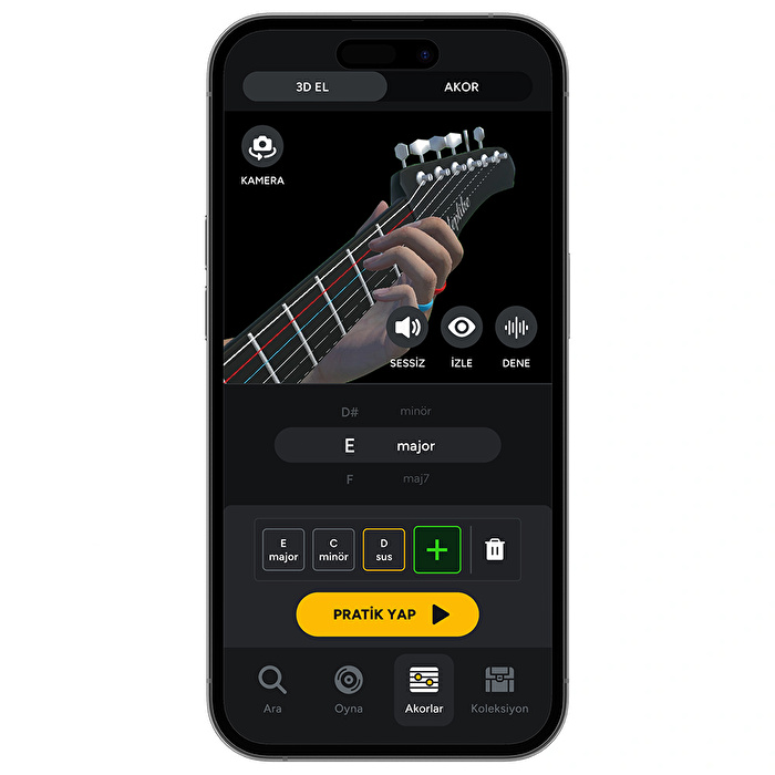 Chordie Ai - Yapay Zeka ile Gitar Öğrenme Uygulaması