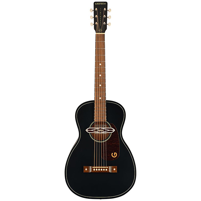 Gretsch Jim Dandy Deltoluxe Parlor Ceviz Klavye TSPG Blacktop Elektro Akustik Gitar