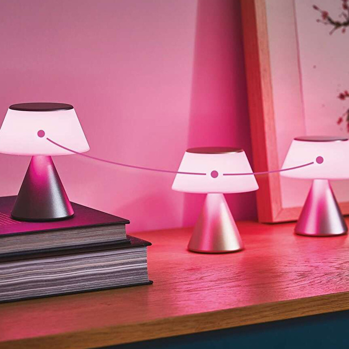 LEXON Luma M Led Lamba Koyu Kırmızı