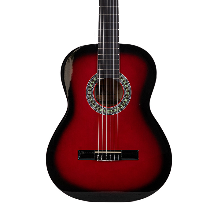 Barcelona LC 3900 RDS Kırmızı Sunburst Klasik Gitar