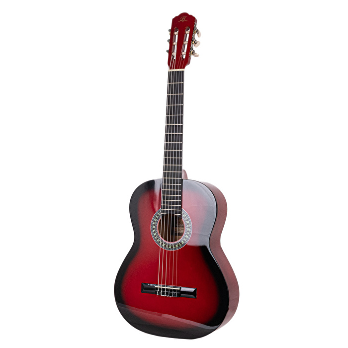 Barcelona LC 3900 RDS Kırmızı Sunburst Klasik Gitar