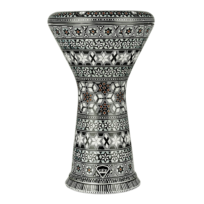 GEF ELFAN CD22-6603 İşlemeli Geleneksel Darbuka 22 cm