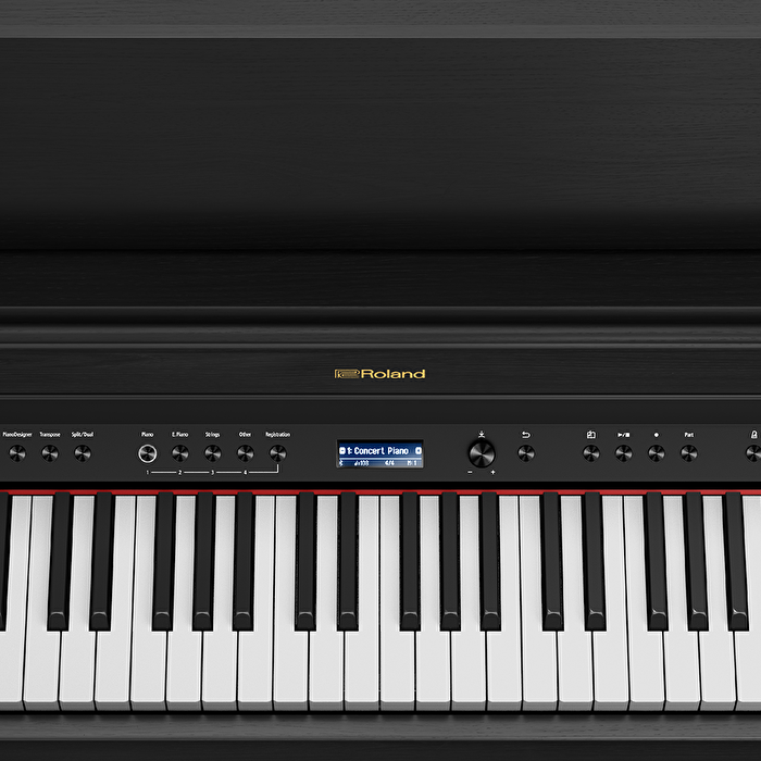 ROLAND HP702-CH Mat Siyah Dijital Duvar Piyano (Tabure & Kulaklık Hediyeli)