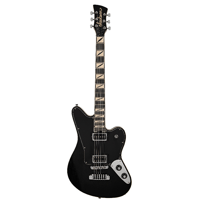 Jackson Pro Serisi Signature Lee Malia LM-87 Amaranth Klavye Open Pore Black w/Bag Elektro Gitar