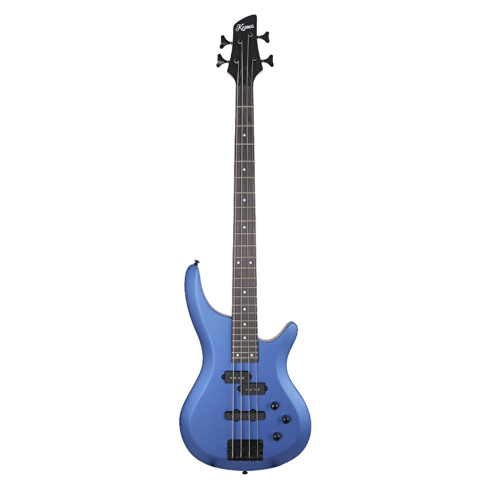 KOZMOS KBG-385-DBL Mavi Bas Gitar