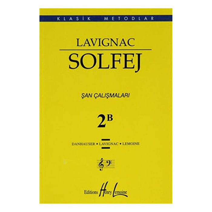 Lavignac Solfej 2B Küçük Boy