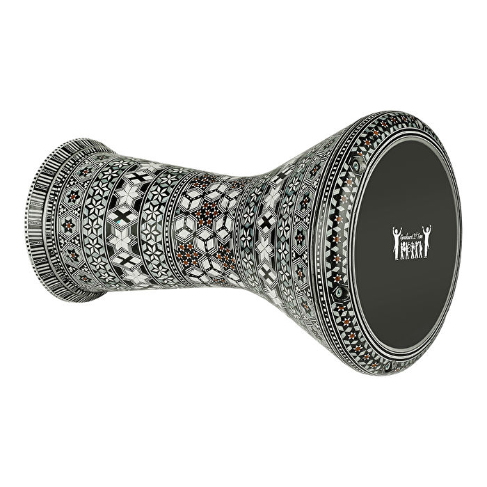 GEF ELFAN CD22-6603 İşlemeli Geleneksel Darbuka 22 cm