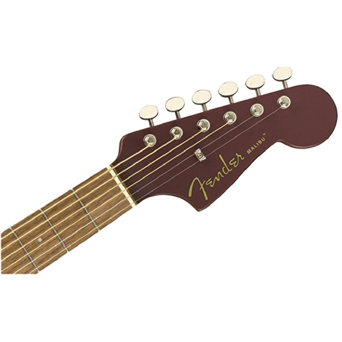 Fender Malibu Player Burgundy Satin Elektro Akustik Gitar