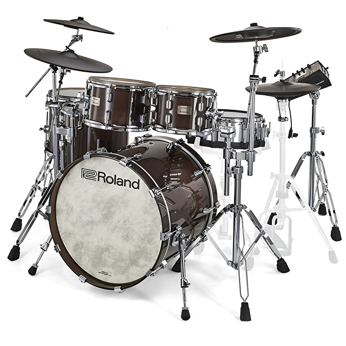 ROLAND VAD716 V-Drums Acoustic Design Gloss Ebony Elektronik Davul Seti