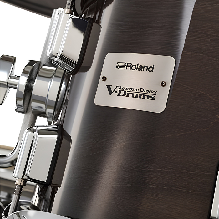 ROLAND VAD716 V-Drums Acoustic Design Gloss Ebony Elektronik Davul Seti