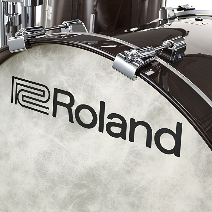 ROLAND VAD716 V-Drums Acoustic Design Gloss Ebony Elektronik Davul Seti