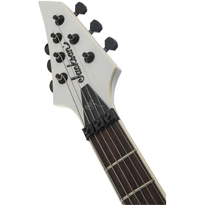 Jackson Chris Broderick Artist Serisi Pro Soloist 6 Gülağacı Klavye Snow White Elektro Gitar