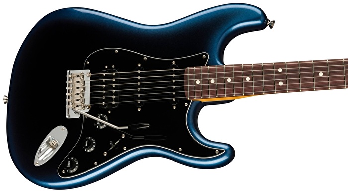 Fender American Professional II Stratocaster HSS Gülağacı Klavye Dark Night Elektro Gitar