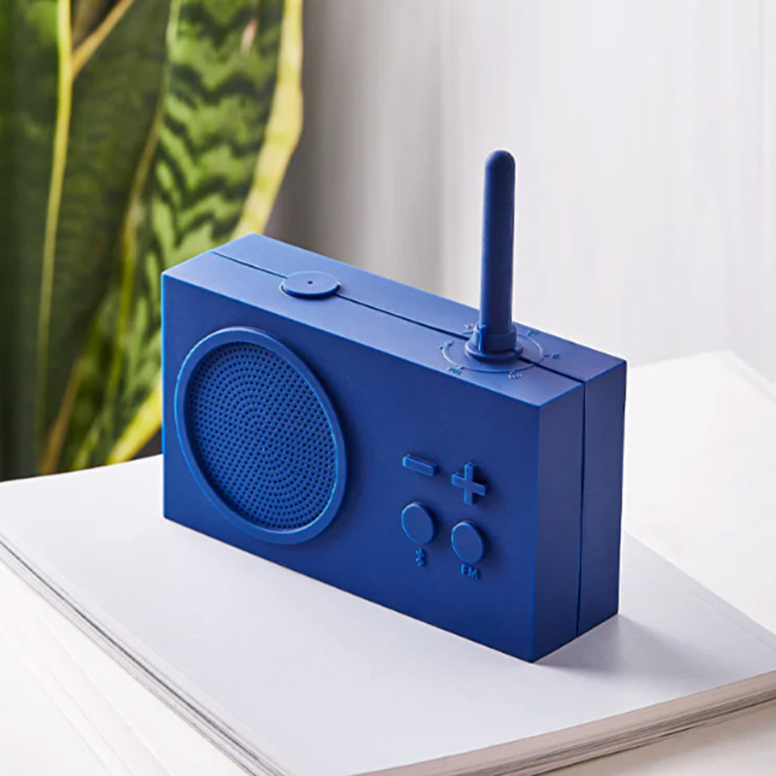 LEXON Tykho 3 Radyo ve Bluetooth Hoparlör Lacivert