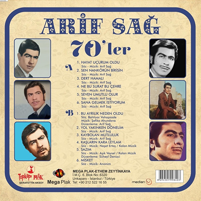Arif Sağ – 1970'ler