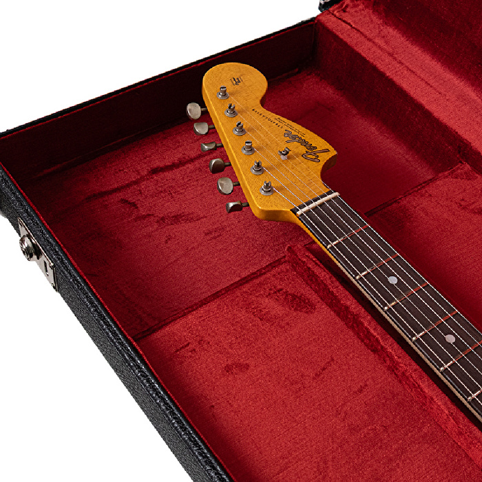 Fender Custom Shop Limited Edition 1967 HSS Stratocaster Relic Aged Black Elektro Gitar