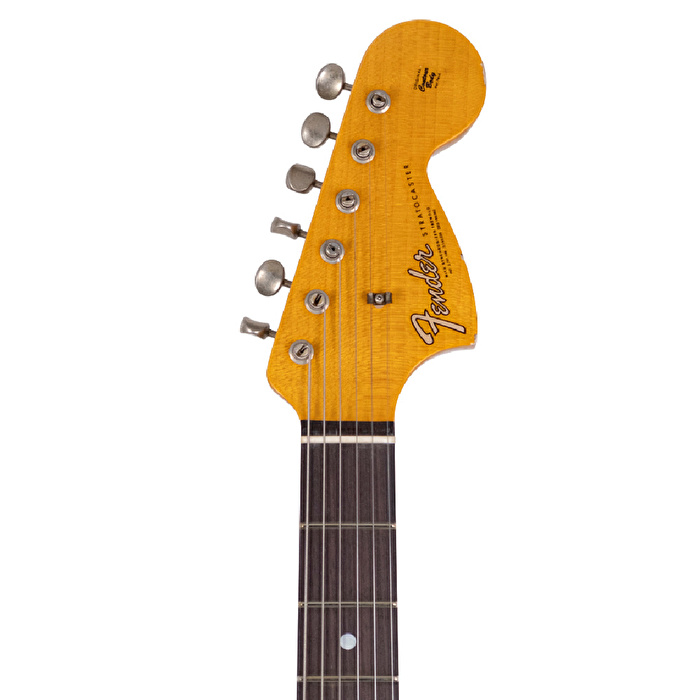 Fender Custom Shop Limited Edition 1967 HSS Stratocaster Relic Aged Black Elektro Gitar