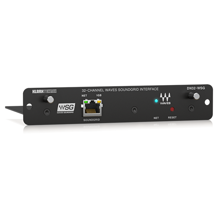 KLARK TEKNIK DN32-WSG Genişleme Kartı 32-Kanal Düşük Gecikmeli AoIP in WAVES SoundGrid Networks