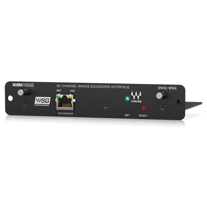 KLARK TEKNIK DN32-WSG Genişleme Kartı 32-Kanal Düşük Gecikmeli AoIP in WAVES SoundGrid Networks