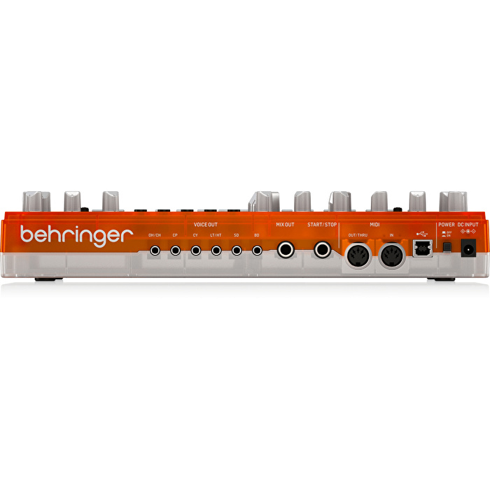 BEHRINGER RD-6-TG RHYTHM DESIGNER Analog Davul Makinesi (Turuncu)
