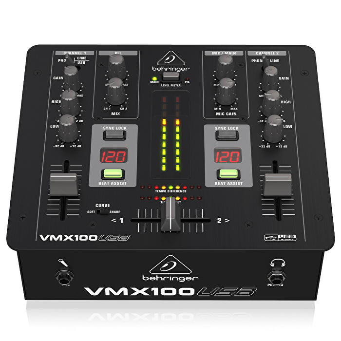 BEHRINGER Pro Mixer VMX100USB USB Dj Mikseri