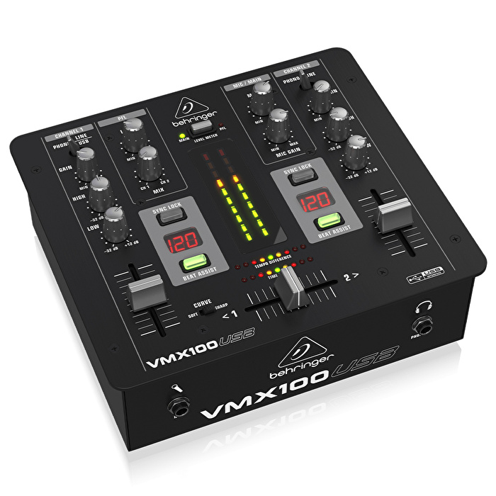 BEHRINGER Pro Mixer VMX100USB USB Dj Mikseri