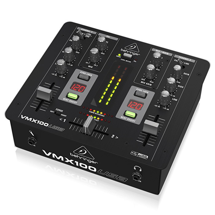 BEHRINGER Pro Mixer VMX100USB USB Dj Mikseri