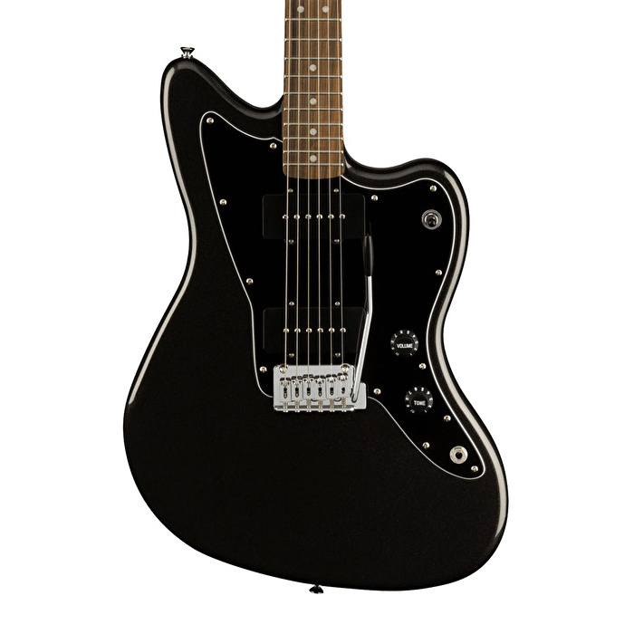 Squier FSR Affinity Jazzmaster Laurel Klavye Black PG Metallic Black Elektro Gitar