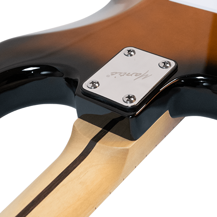 Mantic MST100-HSB Aksesuarlı ve Amfili Sunburst Elektro Gitar Paketi