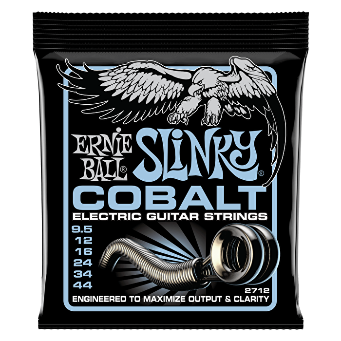 Ernie Ball Primo Slinky Cobalt Elektro Gitar Teli 9.5-44