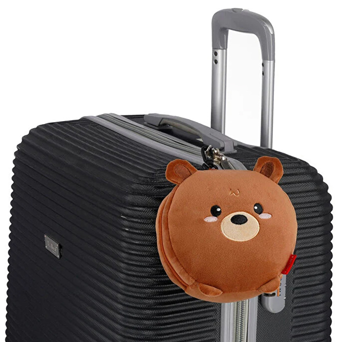 LEGAMI Maskeli Seyahat Yastığı - Teddy Bear