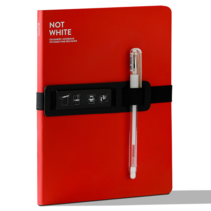 NUUNA Not White L Light - Red Defter