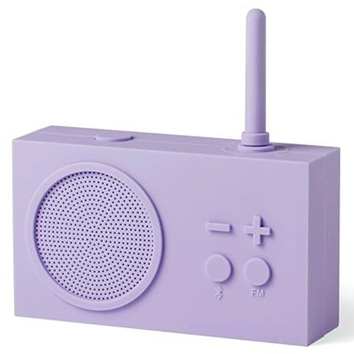 LEXON Tykho 3 Radyo ve Bluetooth Hoparlör Lila