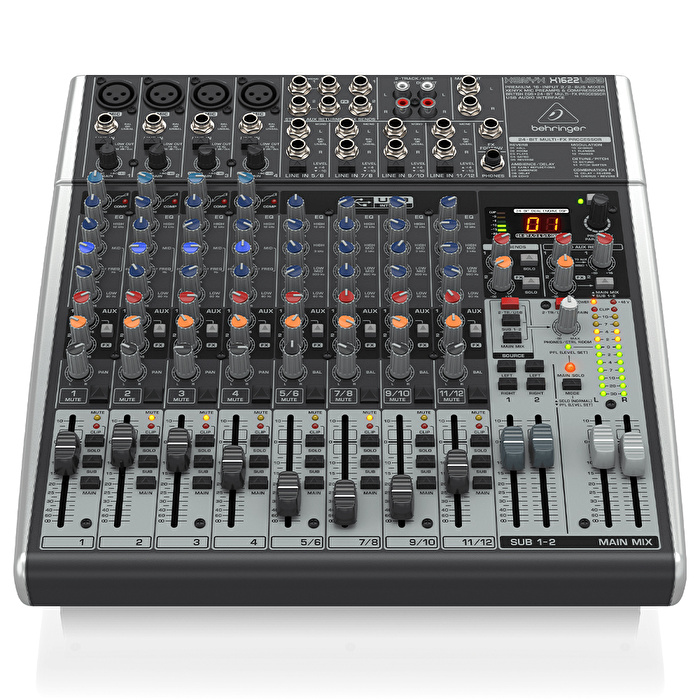 BEHRINGER X1622USB 16-Kanal 2/2-Bus Analog Mixer