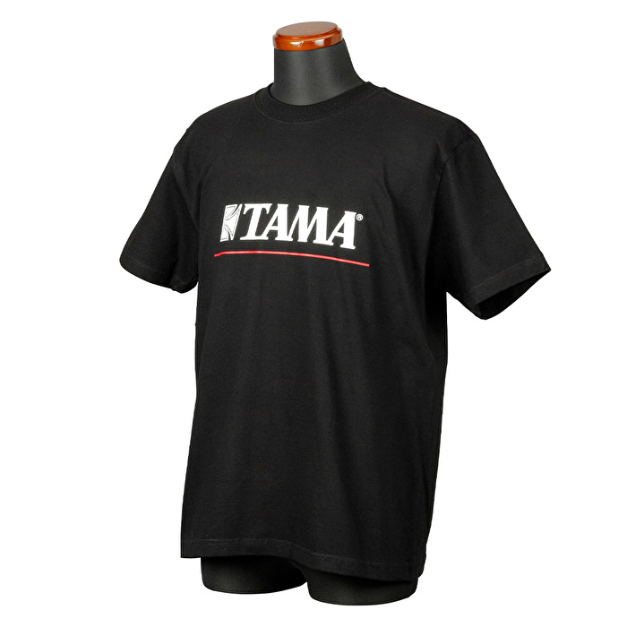 TAMA Logo T-Shirt Siyah w/ Red Line S Beden