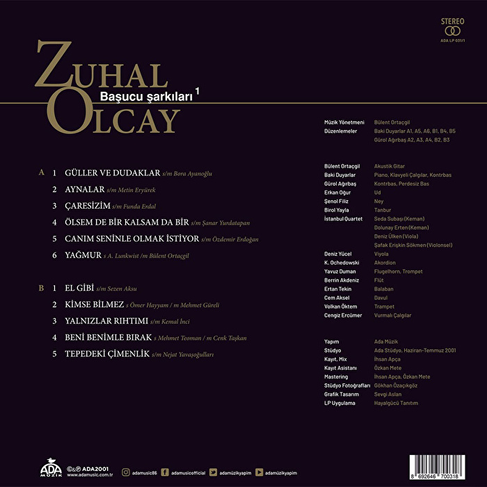 Zuhal Olcay – Başucu Şarkıları 1