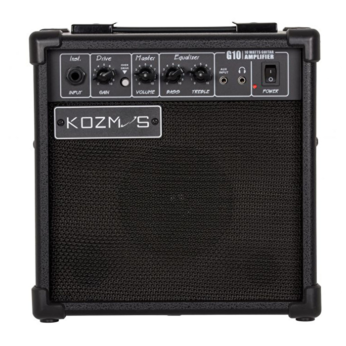 KOZMOS KGP-STG10-BK Başlangıç Elektro Gitar Paketi