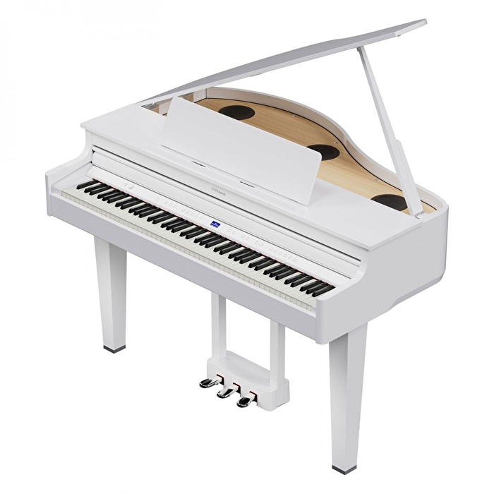 ROLAND GP-6-PW Parlak Beyaz Kuyruklu Dijital Piyano